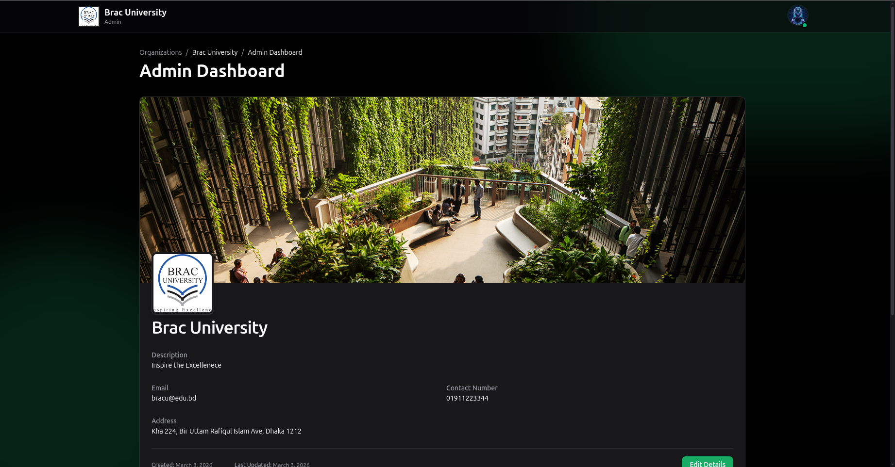 Create your own organization and invite your team